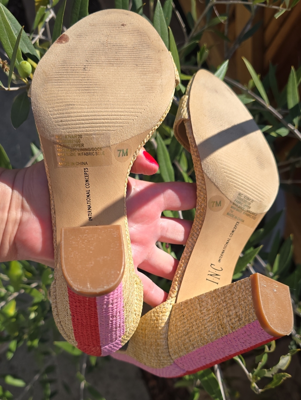 INC Strappy Sandals - Picture 7 of 11